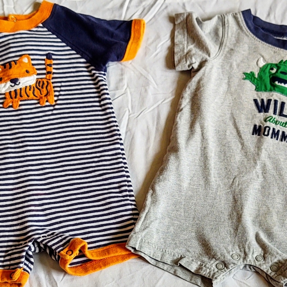12 month boy one piece outfits